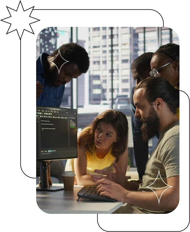 People shaking hands